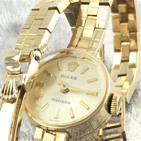 rolex precision vintage valore|rolex precision vintage ladies watch.